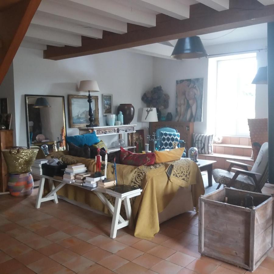 Maison 18Eme Siecle Le Moulinaud Buitenkant foto